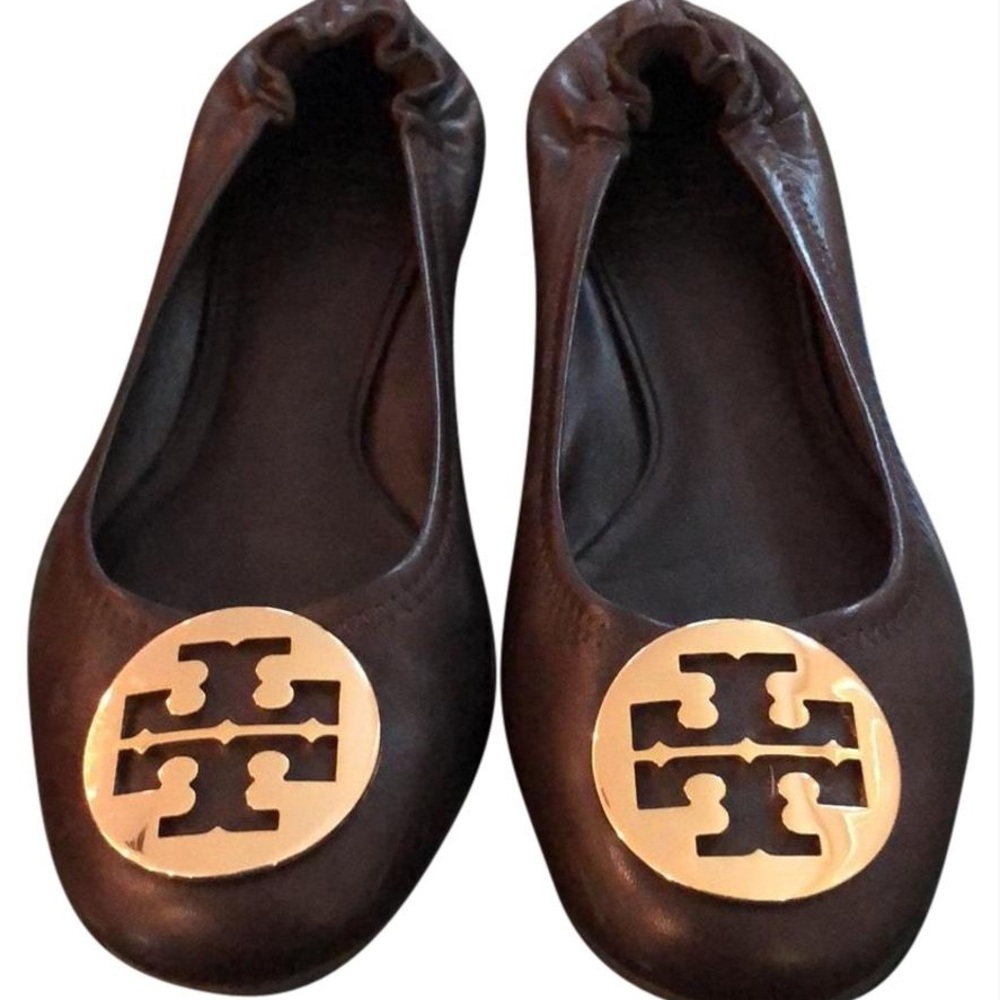 Brown Tory Burch flats